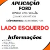 Espelho Retrovisor Esq. Eletr. Ford Transit Van Furgão (2010 A 2013)
