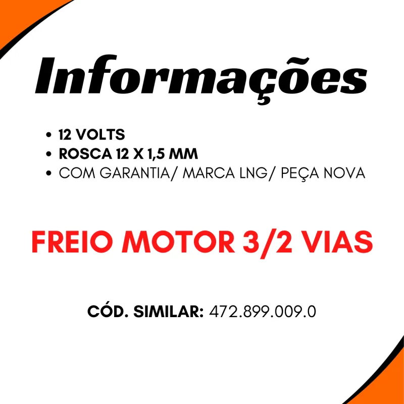 Válvula Solenóide Mbb Lo812/ Lo814/ 712/ 712e/ 912/ 914/ 1214/