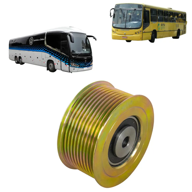 Polia Tensor Correia Estriada Vw Ônibus 17.260eot/ 18.320eot/