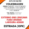 Polia Tensor Correia Estriada Vw Ônibus 17.260eot/ 18.320eot/