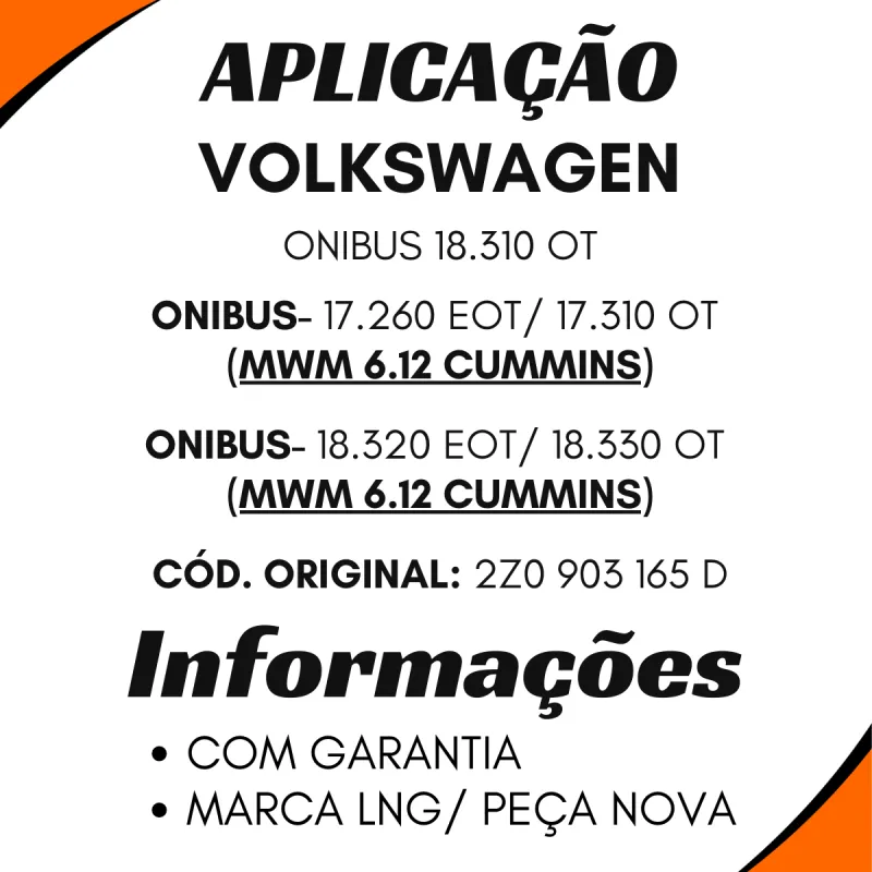 Polia Tensor Correia Estriada Vw Ônibus 17.260eot/ 18.320eot/