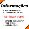 Polia Tensor Correia Estriada Vw Ônibus 17.260eot/ 18.320eot/