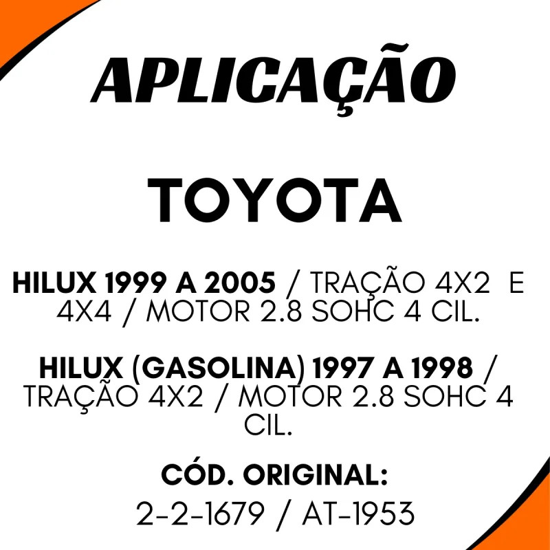 Flange Cardan (De Orelha) Hilux (97/98) 4 Cil. Gasolina 4x2 (4 Furos)
