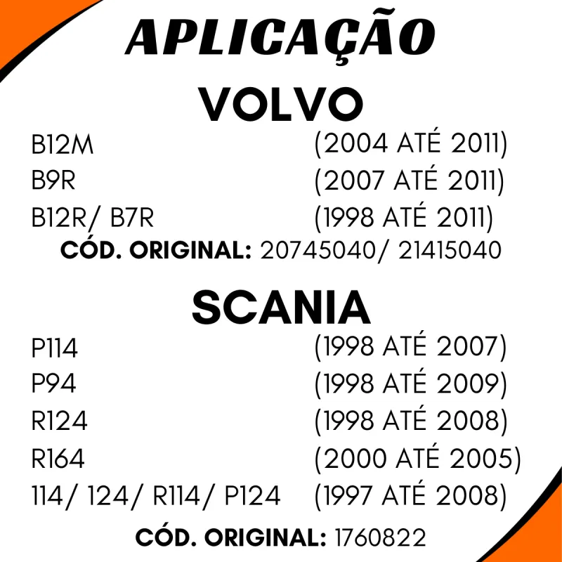 Consep Eliminador Vapor Óleo Vw 19320e/ 19370/ 25370e/ 25320/ 8150e/