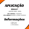 Bomba Direção Hidráulica Master 2.8 7700300535