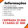 Válvula Regulador Pressãombb 001.431.9806 Volvo 8129593 Vw