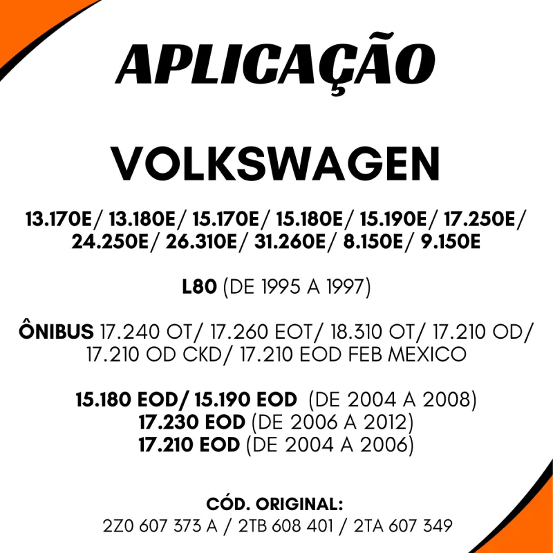 Válvula Apu Vw 18310ot/ 17240ot/ 17260eot Ônibus/ 8150e...