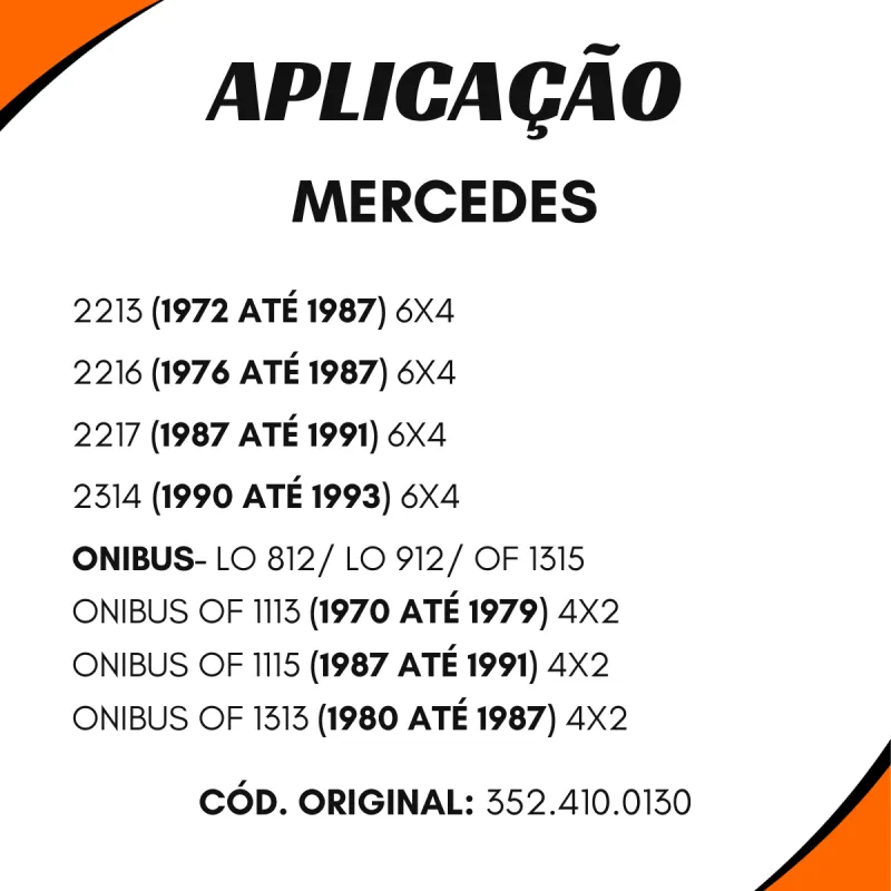 Flange Cardan (Central) Mbb 1113 A 2213 8 Furos 14 Estrias (Disco 130