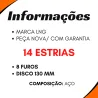 Flange Cardan (Central) Mbb 1113 A 2213 8 Furos 14 Estrias (Disco 130