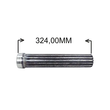 Ponteira Cardan (Tras) Mbb 2219/ 2220 16 Estrias (Encaixe Tubo 70,6