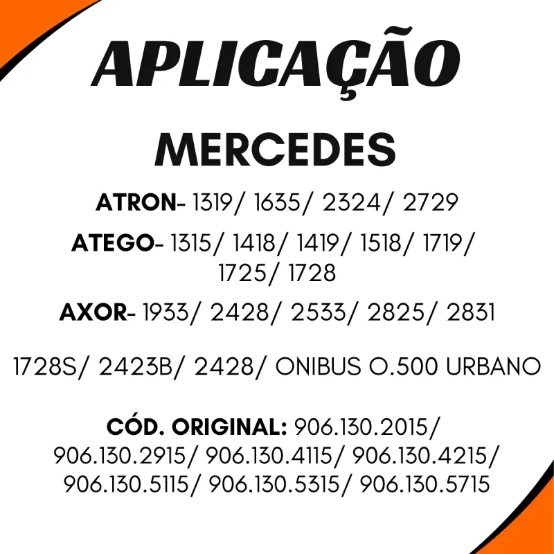 Compressor Ar Mbb Atego Axor 906.130.2915
