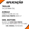 Bomba Vácuo Direção Gm S10/Blazer Mwm Tdi (02/...) Agrale Volare