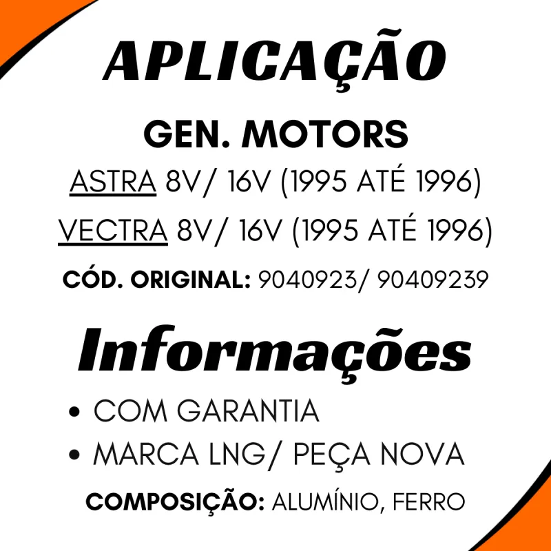 Bomba Hidráulica Gm/Chevrolet Vectra/ Astra 8v/16v (93/96)