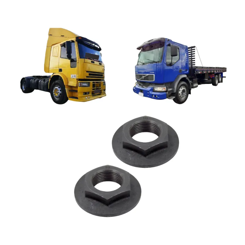 Kit 2 Porcas Cardan 30 X 2,0 Volvo Mbb Iveco Mitsubishi
