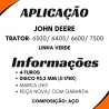 Flange Cardan (De Orelha) John Deere 6300/ 6405/ 6600/ 6605/ 7500