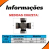 Flange Cardan (De Orelha) Amarok 4 Furos Disco 121 Mm (5-273x)