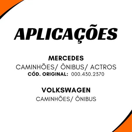 Silenciador Válvula Iveco 4823437, Volvo 1197476, Scania 1543187,