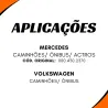 Silenciador Válvula Iveco 4823437, Volvo 1197476, Scania 1543187,