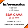 Rolamento Cardan C/Borracha 55mm Scania 208393