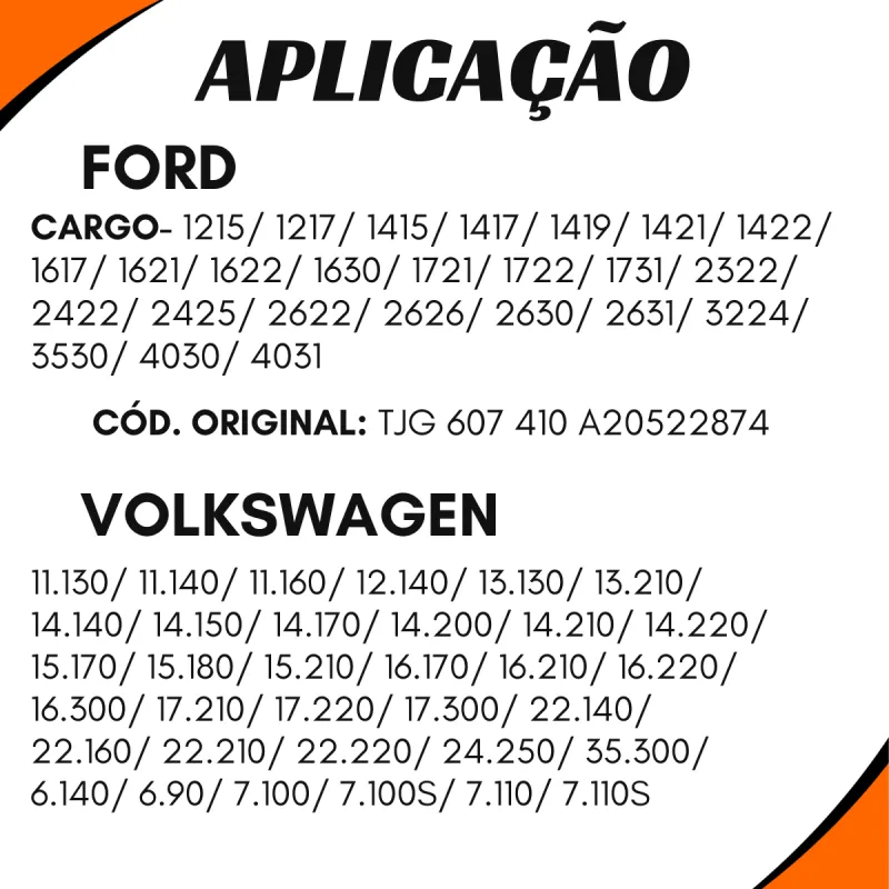 Válvula Descarga Rápida Ford (Tjg607410a ) Vw Tjg 607 410 A