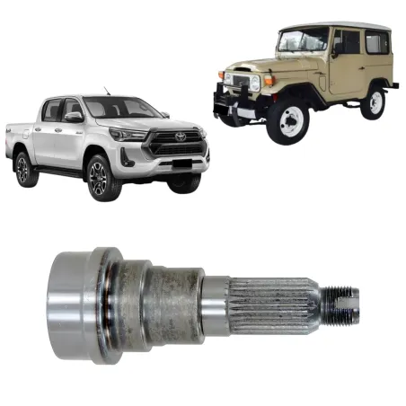 Ponteira Cardan (C/Rosca) Toyota Bandeirantes/ Pick-Up 27 Estrias