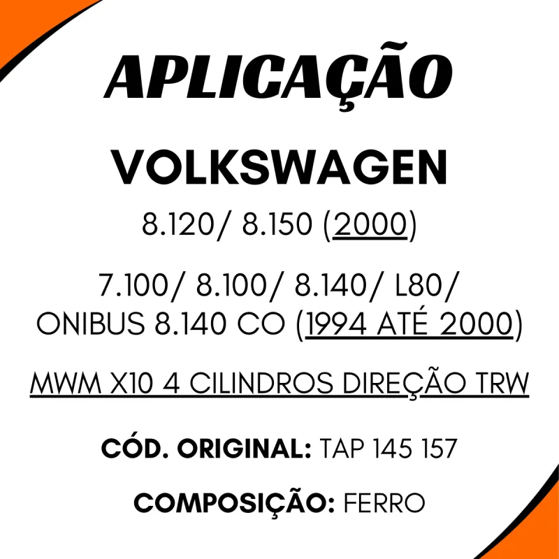 Bomba Hidráulica Vw 7.100/8.140/8100/8.120/8.150 (94/00)