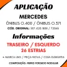 Catraca Freio Autom.Tras. Esq. (26 Estrias) Mercedes O371/ O400