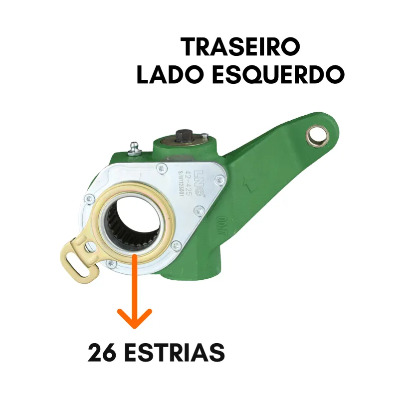 Catraca Freio Autom.Tras. Esq. (26 Estrias) Mercedes O371/ O400