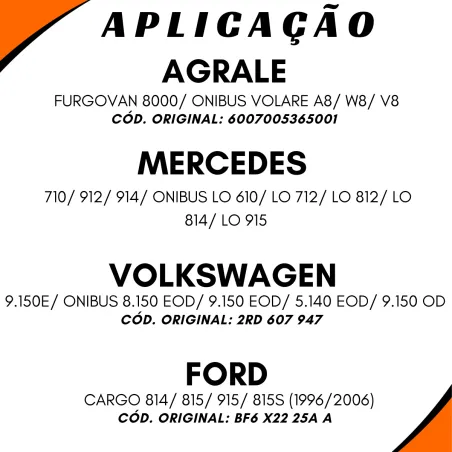 Cuica Freio Spring Brake Ford Bf6x2225aa/ Vw 2rd607947/ Mbb/ Agrale