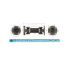 Cardan Completo John Deere 6100/ 6500/ 6810/ 7420/ 7515 A-200 Mm