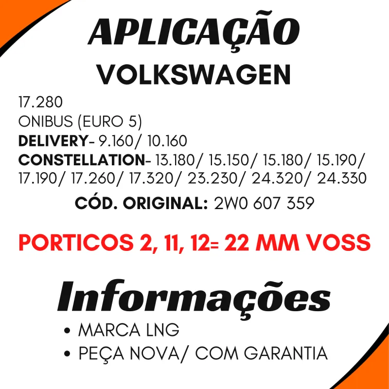 Válvula Descarga Rápida Vw 2w0 607 359