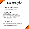 Válvula Solenóide Iveco 41211013 / Mbb O500/ Ford 4c463038aa /