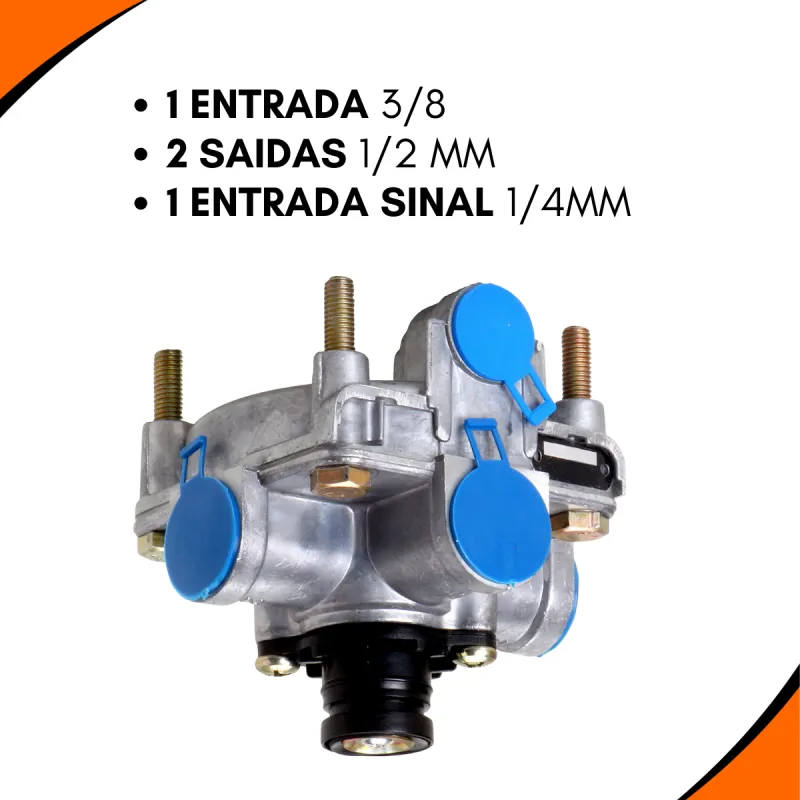 Válvula Relê Scania P93/ P94/ F113/ K113/ L113/ R113/ S113/ T113/