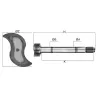 Eixo Expansores S Freio Ar Mbb L1721/ Of1721 Dir. Tras. (26 Estrias)