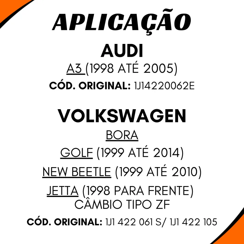 Caixa Direção Audi A3(98/05)vw Bora(Todos)golf(99/14)jetta