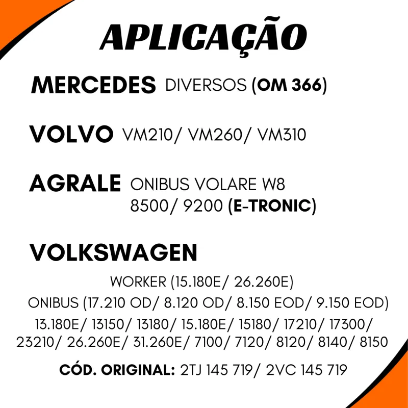 Válvula Lamina Compressor Ar Vw 2tj145719/ Agrale/ Volvo/ Mbb Lk38