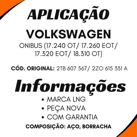 Cuica Freio Vw Ônibus 17.240 Ot/ 18.310 Ot/ 17.260 Eot/ 17.320 Eot