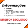 Catraca Freio Manual Tras. Dir./Esq. (28 Estrias) Chave 19 Mm Iveco