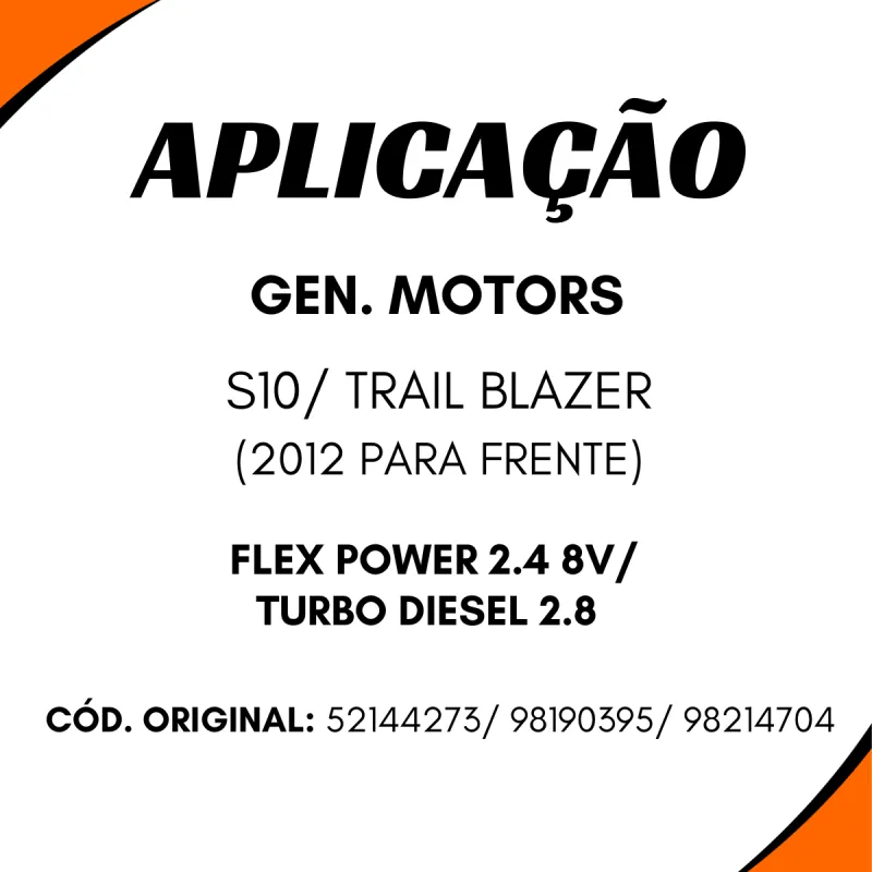 Caixa Direção Gen. Motors Nova S10 (2012/2019) 98214704