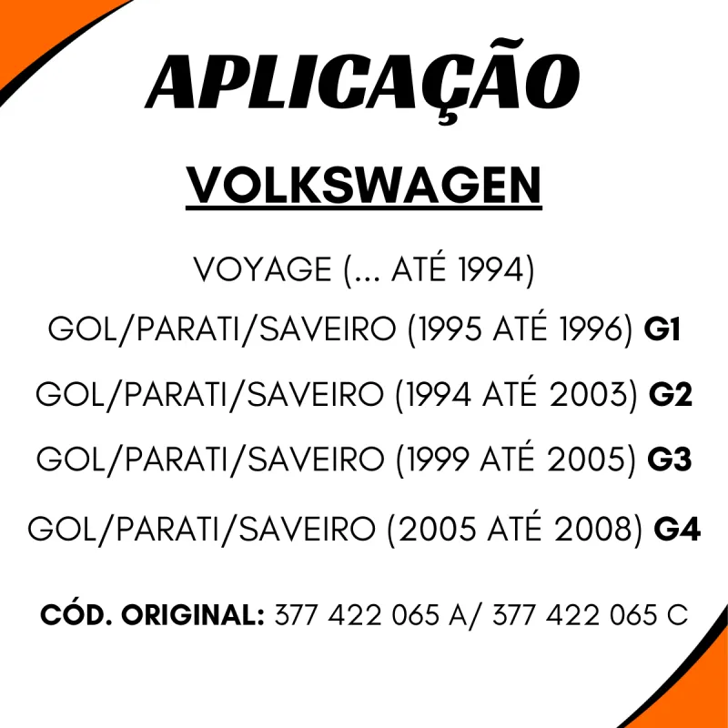 Caixa Direção Hidr. Gol Saveiro/ Parati/ Voyage S/Axial