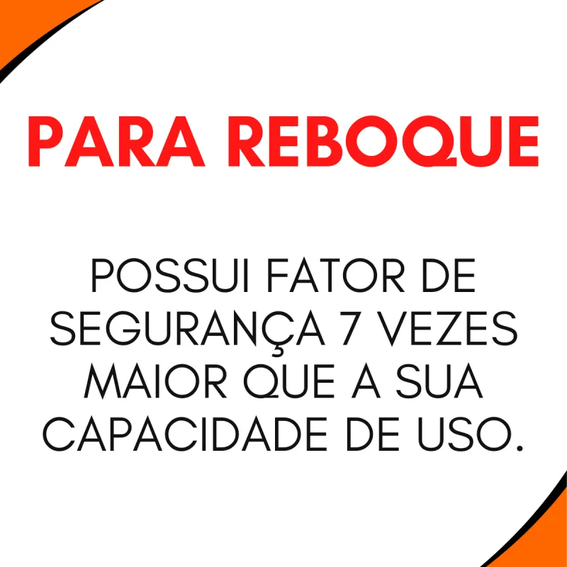 Cinta Reboque Veiculos 21 Toneladas 6 Metros 9cm Largura