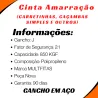 Kit Catraca + Cinta Amarracao Moto E Jet Ski 5 Metros