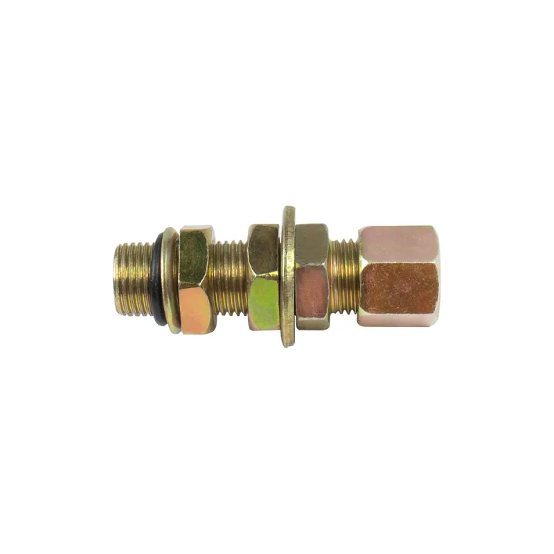 Kit 5 Conexão Anteparo Mbb Macho 10 Mm X 1,5 Mm X 16 Mm X 1,5 Mm