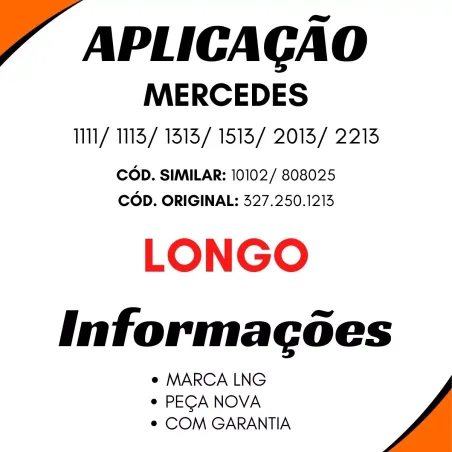 Garfo Embreagem Mbb 1111/ 1113/ 1313/ 1513/ 2013/ 2213 327.250.1213