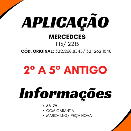 Reparo Sincr. Câmbio Mbb  1113/ 2213 322.260.8545