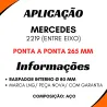 Capa Protetora Pontuva Cardan Mbb 2219 Entre Eixo - Ponta A Ponta 265