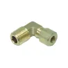 Kit 5 Cotovelos Emenda Tubo Nylon  Mbb Macho 3/8 Npt X 1/2 Npt
