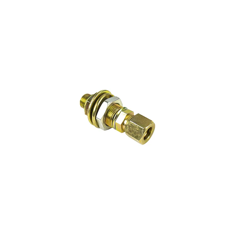 Kit 5 Conexão Anteparo Mbb Macho 12 Mm X 1,5 Mm X 16 Mm X 1,5 Mm