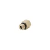 Kit 5 Conexão Redutora Válvula Mbb Macho 14mm X 1,5mm/ Femea 1/4npt
