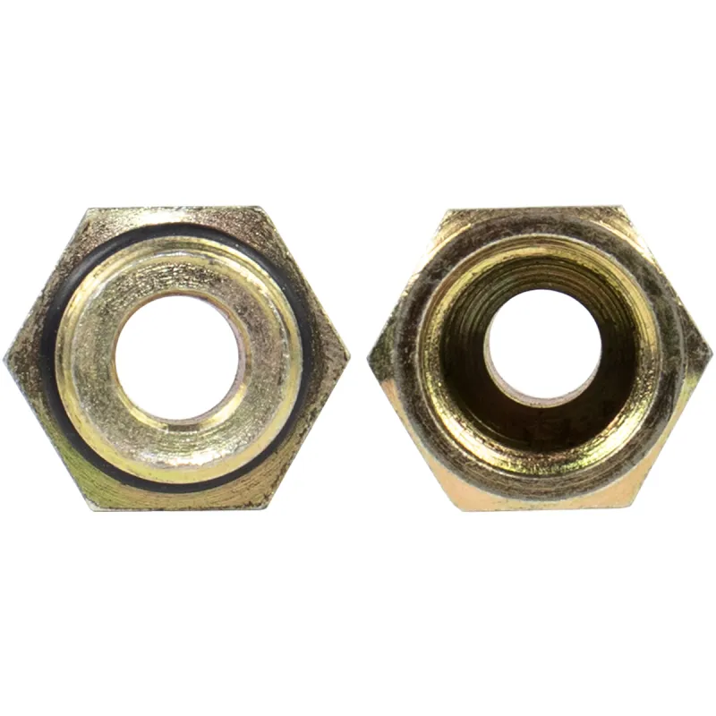 Kit 5 Conexão Redutora Válvula Mbb Macho 14mm X 1,5mm/ Femea 1/4npt